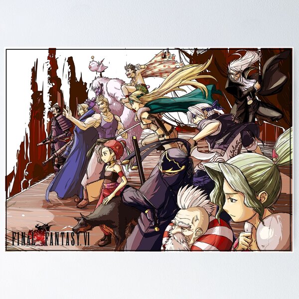 Item preview, Final Fantasy VI designed and sold by drukyx.