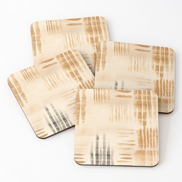 Aperçu de l'œuvre Boho Earthy Mudcloth Résumé créée et vendue par trajeado14.