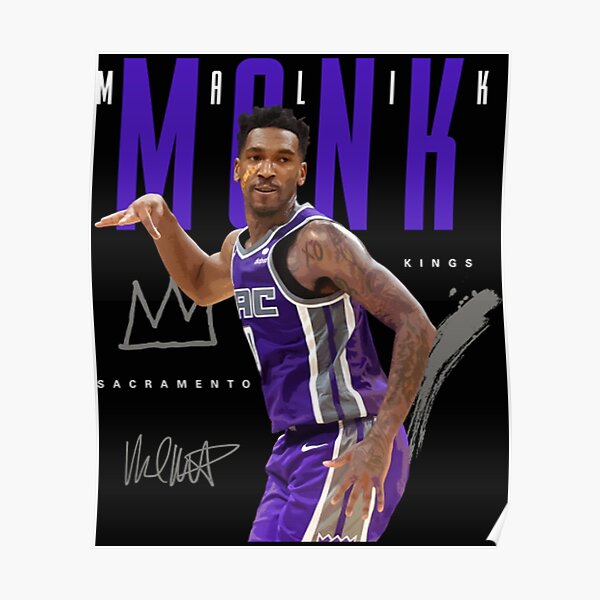 Malik Monk Basketball Paper Poster Kings 4