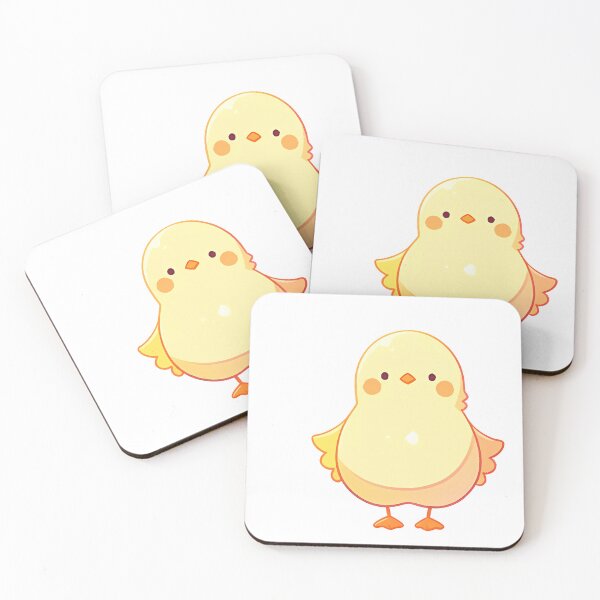 Item preview, Cute kawaii cartoon chick designed and sold by Narukuku.