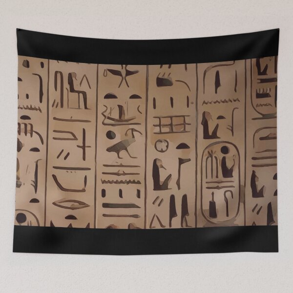 Item preview, Ancient Egypt Hieroglyphs 2 designed and sold by Escarpatte.