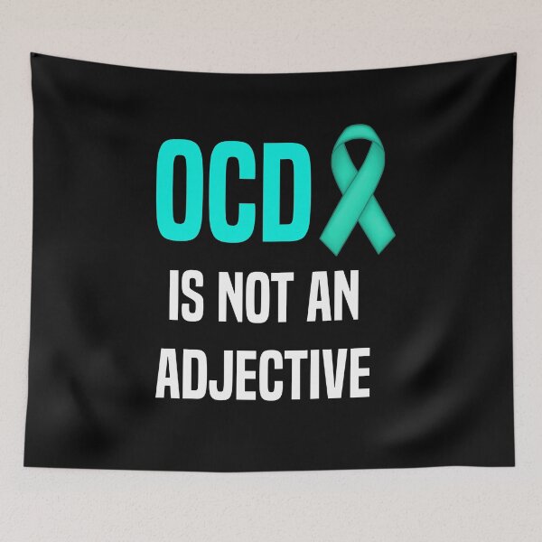 Item preview, OCD Is Not An Adjective Obsessive Compulsive Disorder Awareness designed and sold by Color-Sparkle.