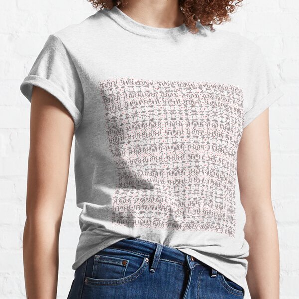 Pattern, design, tracery, weave Classic T-Shirt