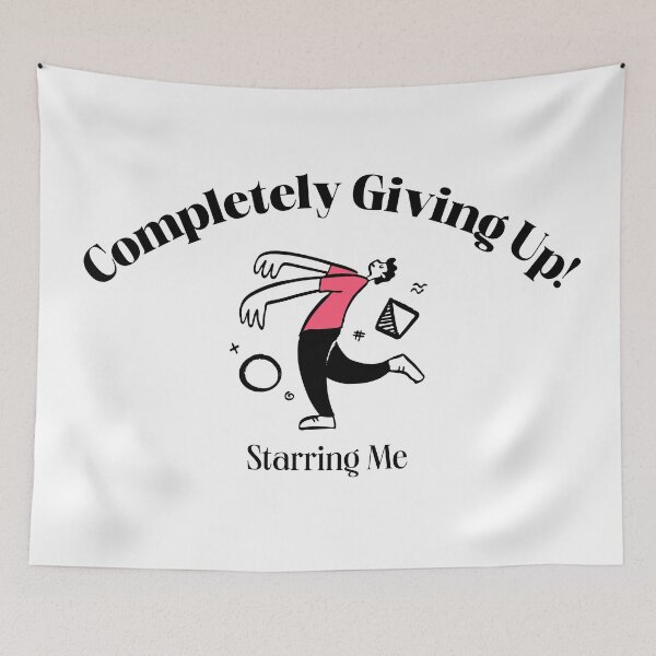 Item preview, Completely Giving Up designed and sold by og4mi.