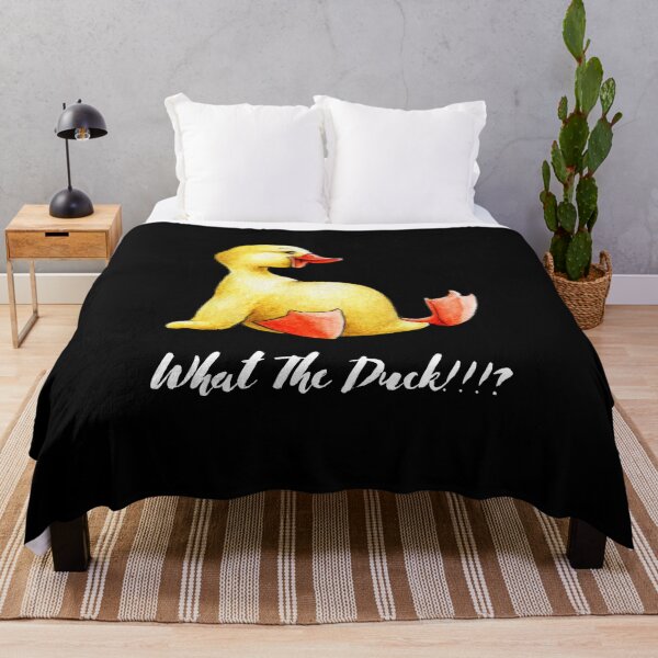 Item preview, "What the Duck? Funny Duck Graphic Design" designed and sold by ArtisticScratch.