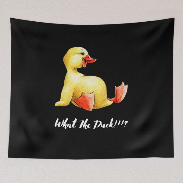 Item preview,  "What the Duck? Funny Duck Graphic Design" designed and sold by ArtisticScratch.