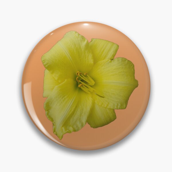 Item preview, Yellow Lily - orange background designed and sold by Louise-Mae.