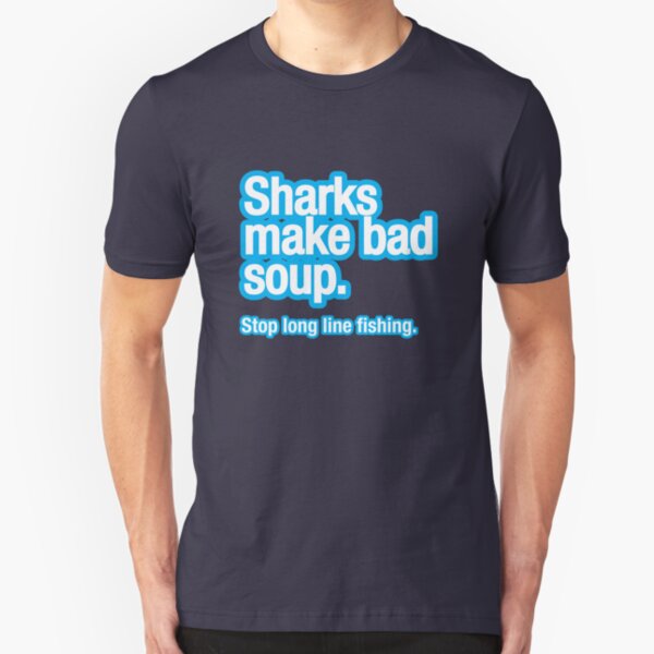 Shark fin soup Slim Fit T-Shirt