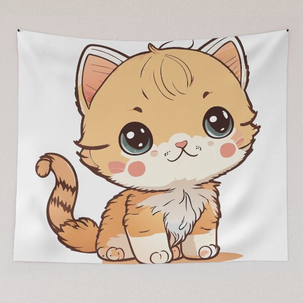 Item preview, Cute Bambino, Room Decor, Art Prints, Cats Art, Art Prints designed and sold by ArchieDid.