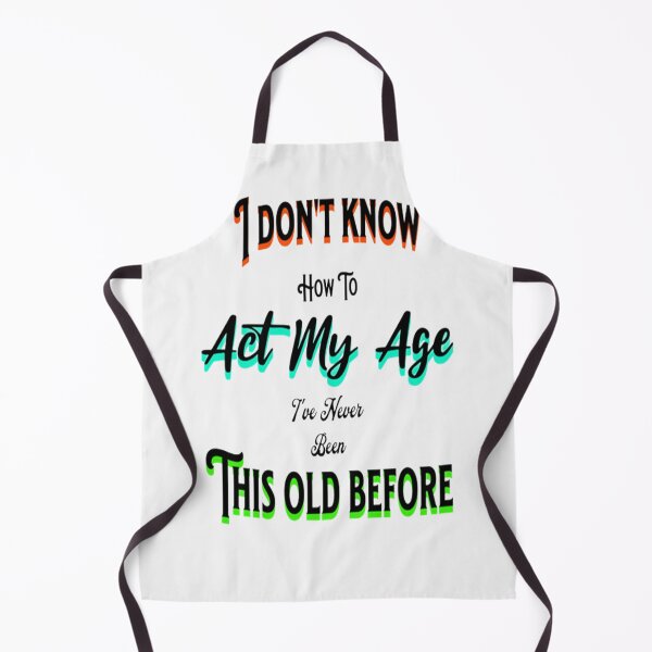 Item preview, Act My Age, Lettering Graphic Design, Playful Lettering Design designed and sold by Adri Barnard.