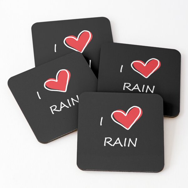 Item preview, I love rain designed and sold by desinganddecor.