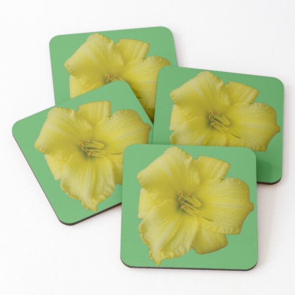 Item preview, Yellow Lily - green background designed and sold by Louise-Mae.