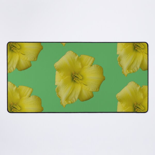 Item preview, Yellow Lily - green background designed and sold by Louise-Mae.