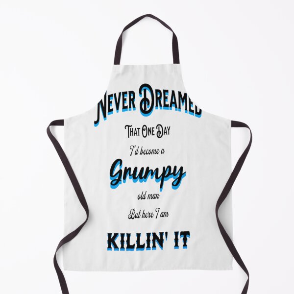 Item preview, Grumpy Old Man Lettering Graphic Design, Playful Lettering Design designed and sold by Adri Barnard.