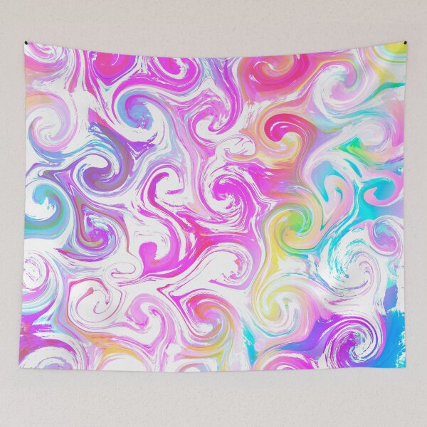 Item preview, Loops of pastel colors. child design designed and sold by studio468.