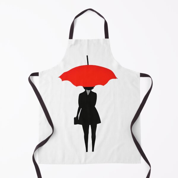 Item preview, Lady with red umbrella designed and sold by MikoMate.