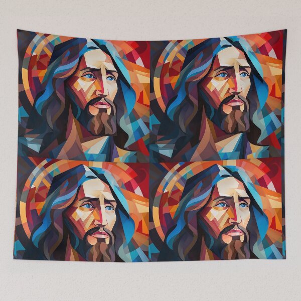 Item preview, Jesus Cubism designed and sold by wonderlandv.