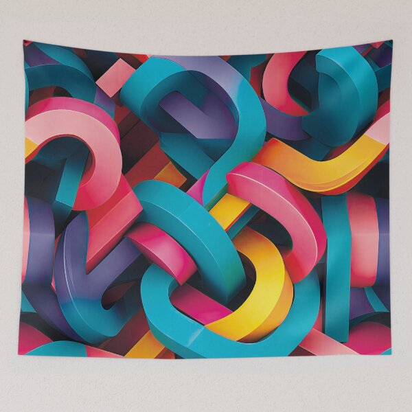 Item preview, 3D Сolorful letters #1 designed and sold by Prints-of-Art.