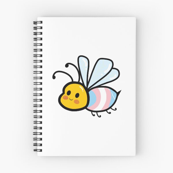 Item preview, Subtle Trans Pride Transgender Cute Bee designed and sold by GM-666.