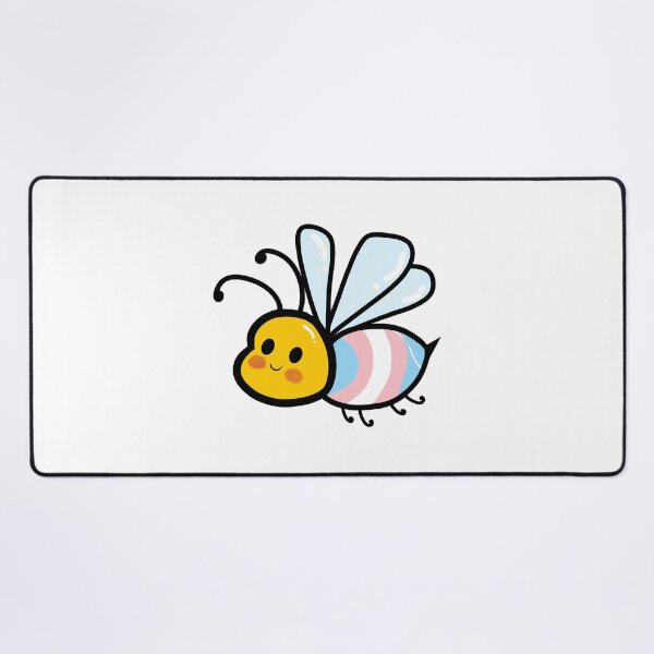 Item preview, Subtle Trans Pride Transgender Cute Bee designed and sold by GM-666.