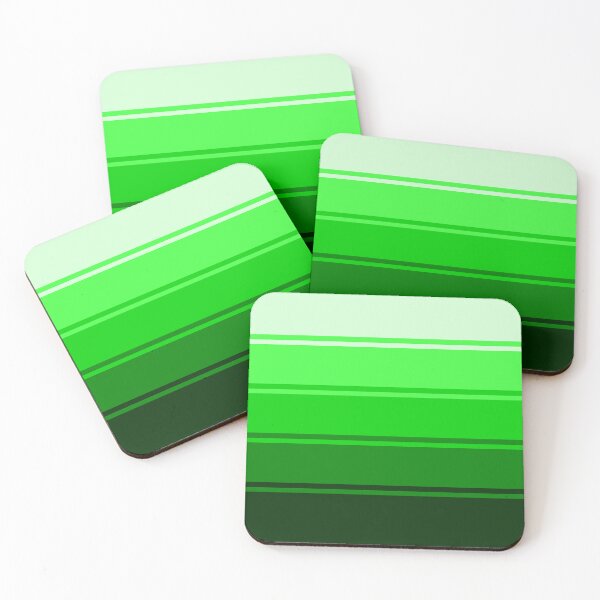 Item preview, Ombre Gradient Lines (Dark Green to White) designed and sold by MaidenofIron157.