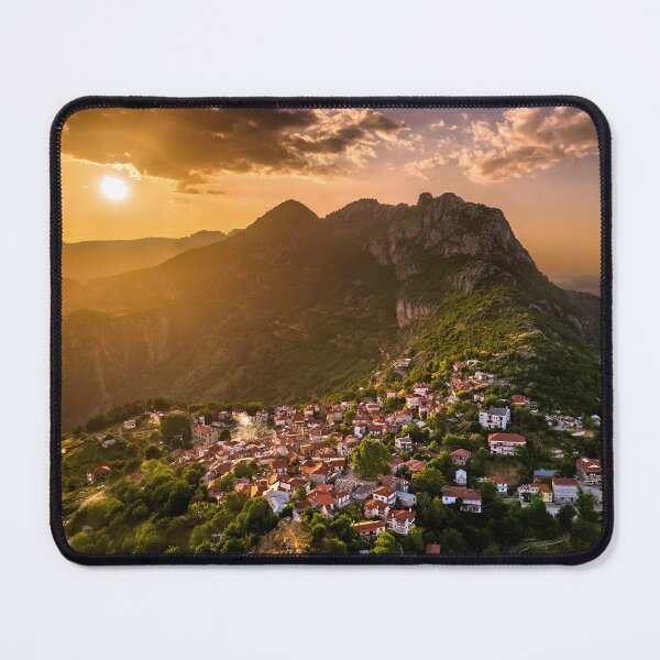 Item preview, Spilaio village & Orliakas mountain designed and sold by Hercules Milas.