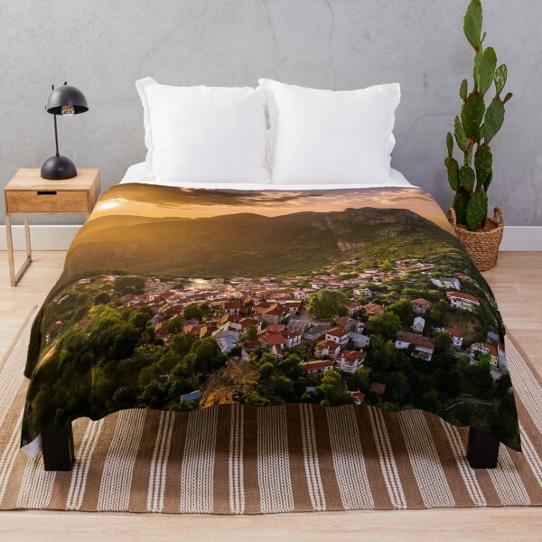 Item preview, Spilaio village & Orliakas mountain designed and sold by Hercules Milas.