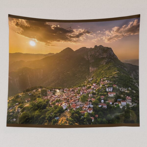 Item preview, Spilaio village & Orliakas mountain designed and sold by Hercules Milas.