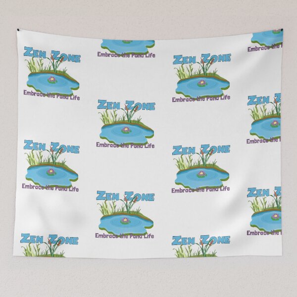 Item preview, Zen Zone: Embrace the Pond Life designed and sold by DeadPixelDesign.