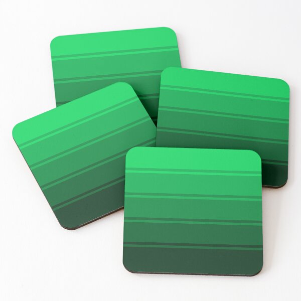Item preview, Ombre Gradient Lines (Emerald to Teal) designed and sold by MaidenofIron157.
