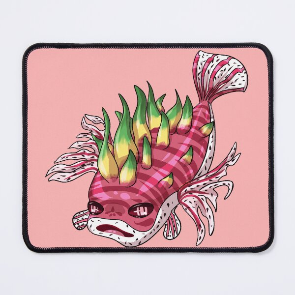 Item preview, White dragon fruit lion fish (Pitayon fish :p) designed and sold by DomaniMedia.