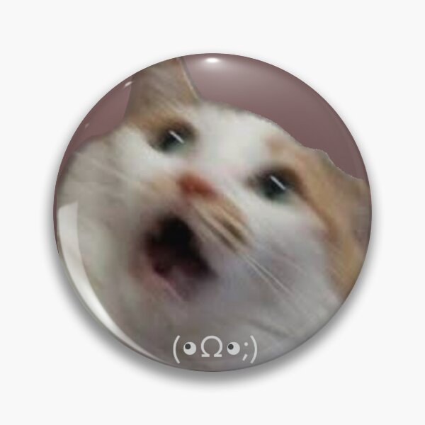 Item preview, Cat meme shocked cat designed and sold by BelongsInTheMCU.