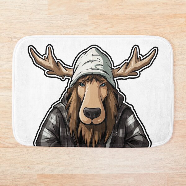 Item preview, Cool Moose in casual clothing designed and sold by Sidewayanimals.