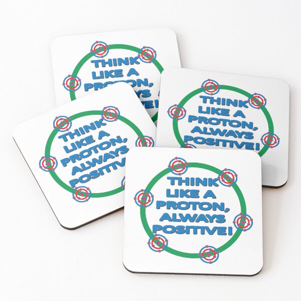 Item preview, PROTON - THINK LIKE A PROTON, ALWAYS POSITIVE! designed and sold by GirlFromBrazil.