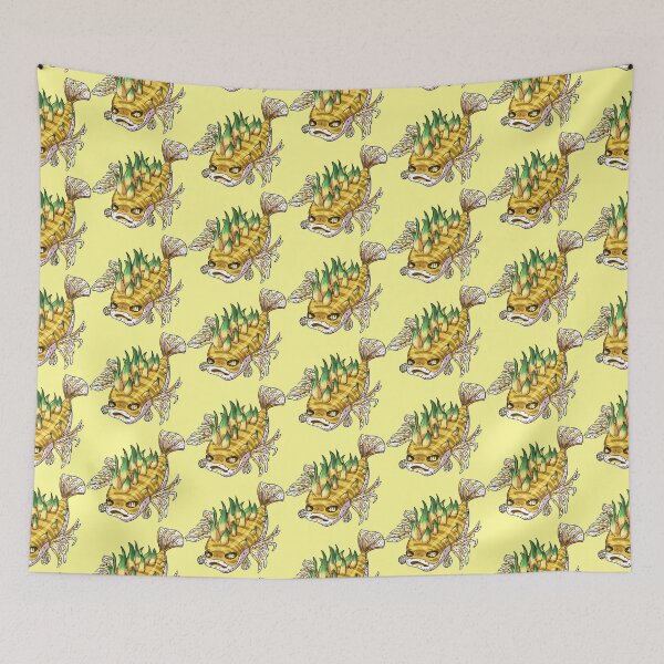 Item preview, Yellow dragon fruit lion fish (Pitayon fish :p) designed and sold by DomaniMedia.