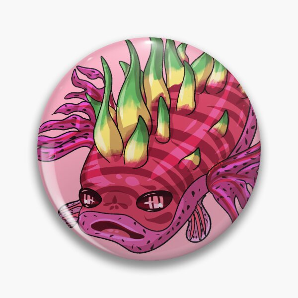 Item preview, Red dragon fruit lion fish (Pitayon fish :p) designed and sold by DomaniMedia.