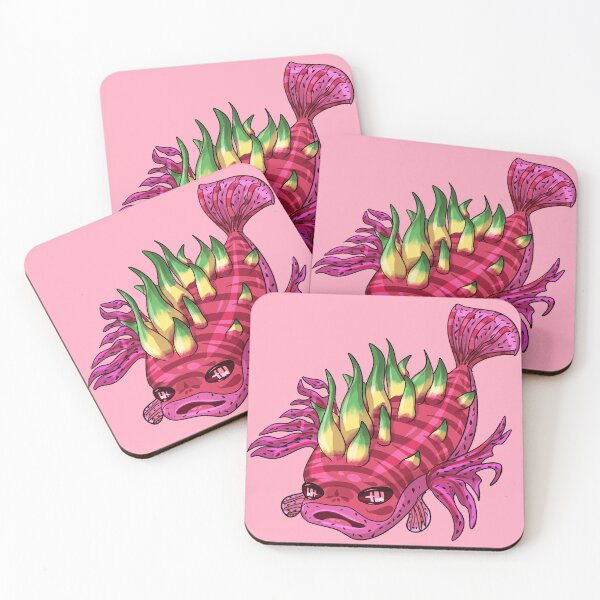 Item preview, Red dragon fruit lion fish (Pitayon fish :p) designed and sold by DomaniMedia.