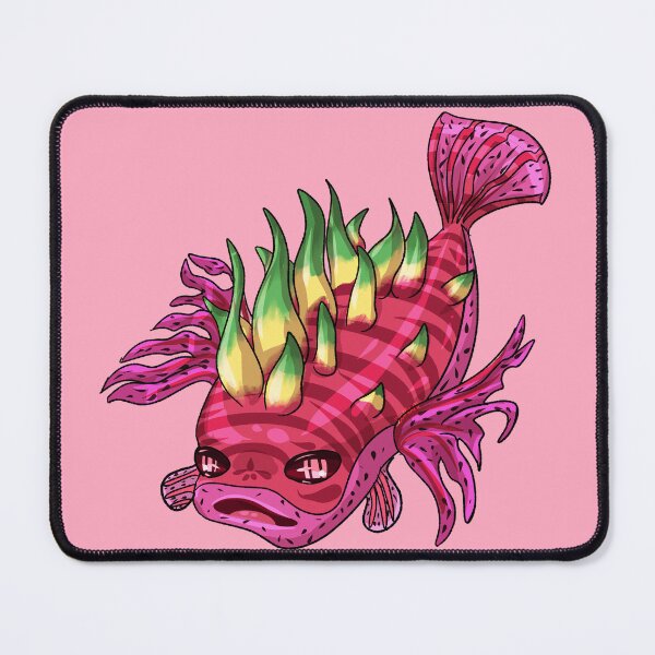 Item preview, Red dragon fruit lion fish (Pitayon fish :p) designed and sold by DomaniMedia.