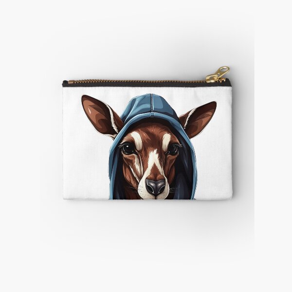 Item preview, Cool Okapi in casual clothing designed and sold by Sidewayanimals.