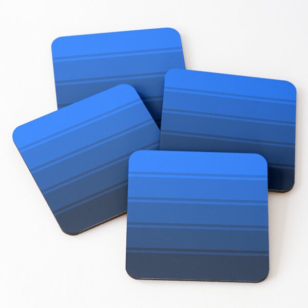 Item preview, Ombre Gradient Lines (Dark Blue to Blue, Take 1) designed and sold by MaidenofIron157.