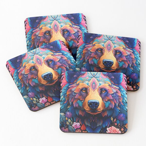 Item preview, Cute Artistic Bear designed and sold by Red Witch Art.