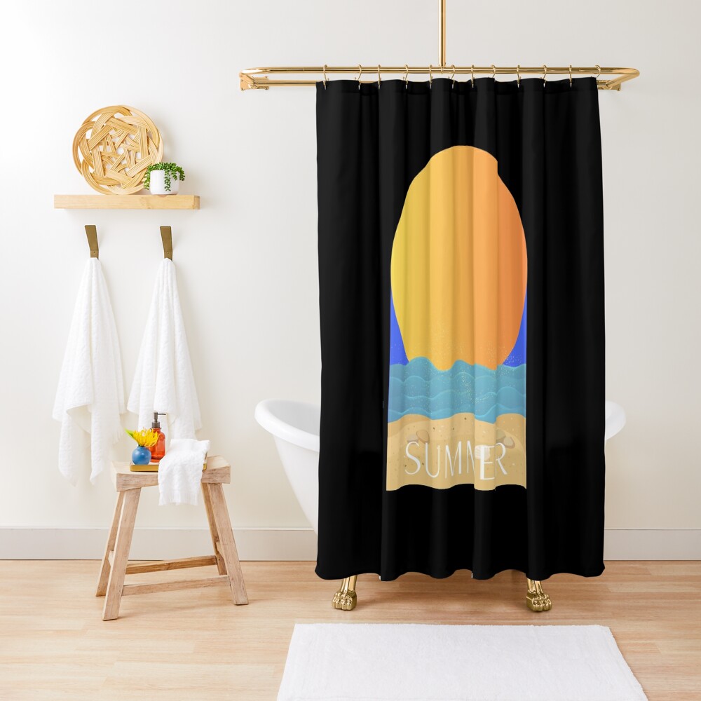 Discover Summer | Shower Curtain
