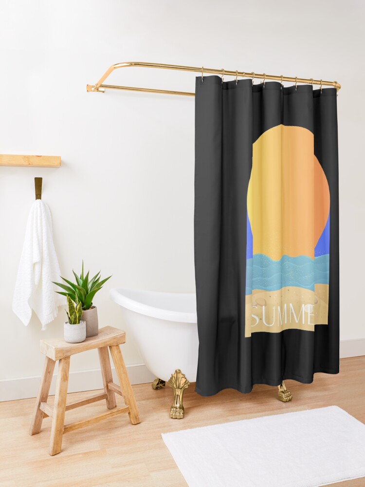 Disover Summer | Shower Curtain