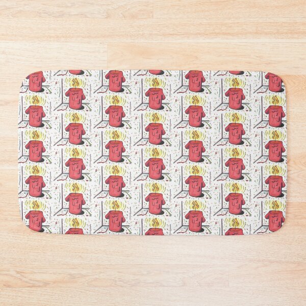 Item preview, Burning candle in party theme designed and sold by Anmioma.