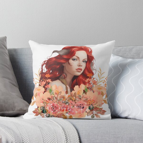 Item preview, Red Haired and Flowered Siren designed and sold by SirenasWorld.