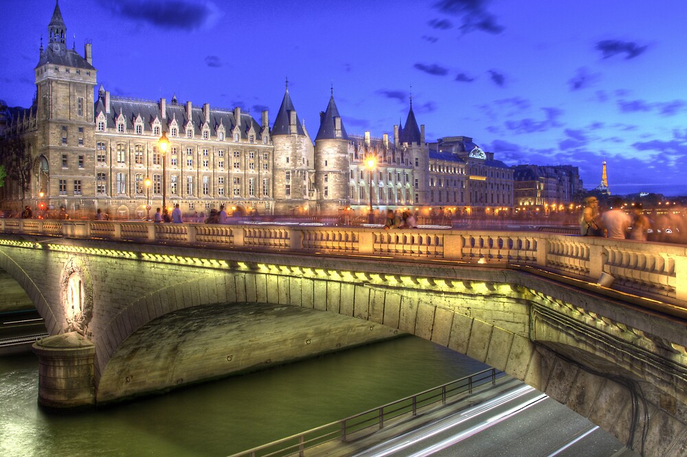 &quot;Isle de Cite, Paris&quot; by Dan Norcott Redbubble
