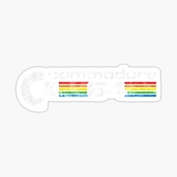 Artikel-Vorschau von Commodore 64 Retro-Logo, designt und verkauft von GlennieGraham.