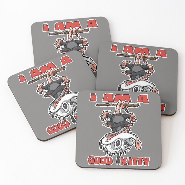 Item preview, "I Am A Good Kitty", Possum, Upside Down designed and sold by eShirtLabs.