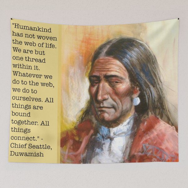Item preview, Indigenous American Quote designed and sold by sourceoflife.