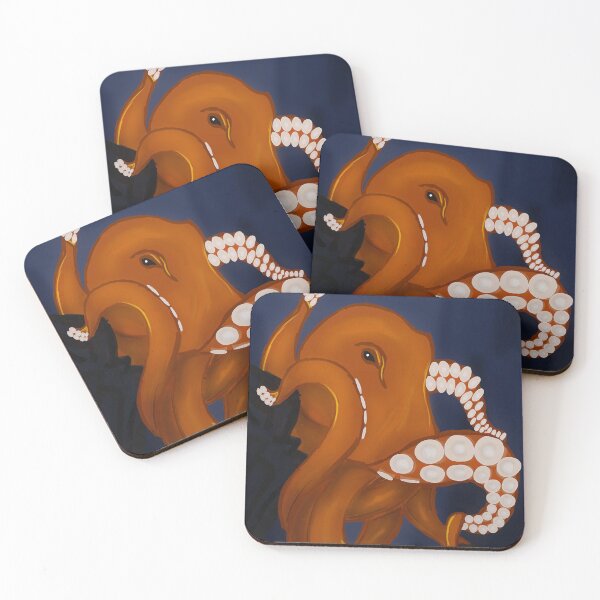 Item preview, octopus in the depths designed and sold by Antoine Marineau Bélanger.